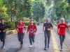 Bima Arya dan Ganjar Pranowo Lari Pagi