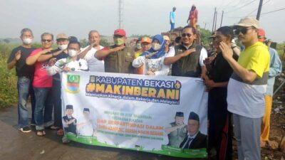 Aksi Bersih-bersih Lingkungan Desa Banjarsari