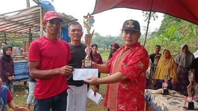 Desa Sukaharja Ciomas Perkenalkan Destinasi Wisata Melalui Lomba Mancing desa sukaharja