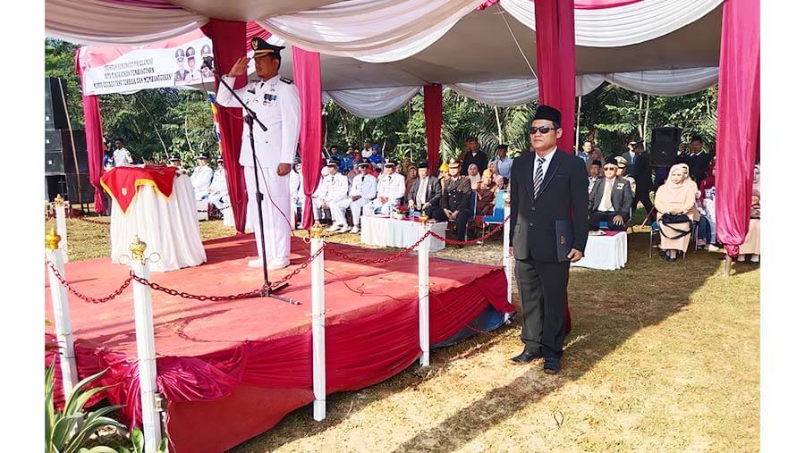 Khidmat, Upacara HUT RI di Cigudeg upacara