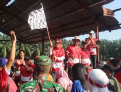 Ribuan Peserta Antusias Ikuti Gerak Jalan Rancabungur