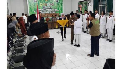30 Anggota Paskibraka Leuwisadeng Dikukuhkan