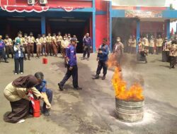 Puluhan Anggota Pramuka Kota Bogor dilatih Penanganan Kebencanaan
