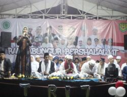 Rancabungur Berselawat Sambut HUT RI ke 77
