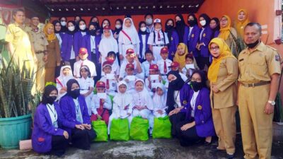 21 Siswa Yatim SDN Bantarkemang 2 Bogor Dapat Santunan