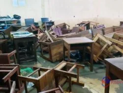 SMK Nusantara Ciluar Porak-poranda Diterjang Banjir