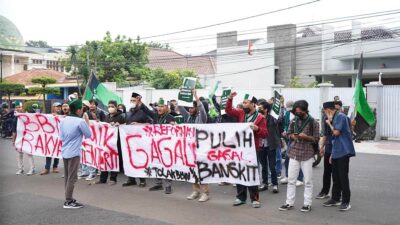 HMI-MPO Tolak Kenaikan BBM, DPRD Tampung Aspirasi Mahasiswa