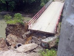 Jembatan Cicadas Roboh, Kapolsek Babakan Madang Beri Imbauan