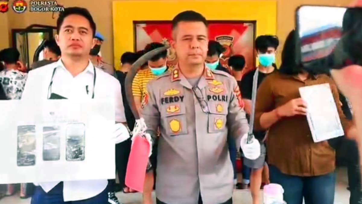 Polisi Tetapkan 6 Tersangka Pelaku Tawuran