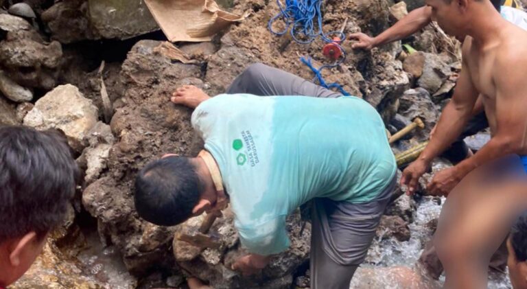 3 Bocah Tertimpa TPT di Mulyaharja Bogor Selatan