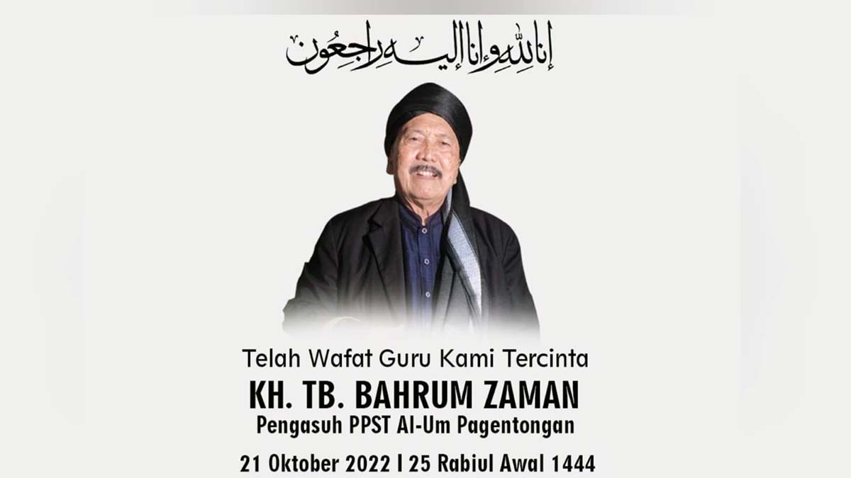 Pimpinan Pondok Pesantren Al Umm Pagentongan Meninggal Dunia Pimpinan Pondok Pesantren Al Umm Pagentongan Meninggal Dunia
