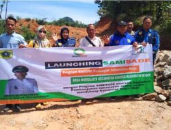 Desa Wargajaya Cigudeg Lanjutkan Bangun Jalan Tembus