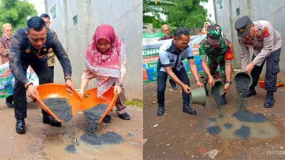 Cegah Banjir dan Longsor Desa Sukaraja Bangun TPT dari Samisade