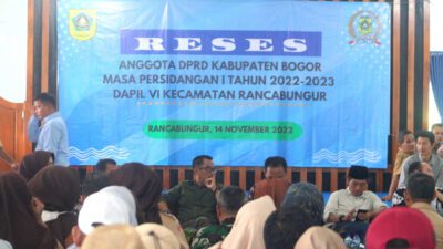 Kecamatan Rancabungur Usulkan Sejumlah Pembangunan Kepada Anggota DPRD 14