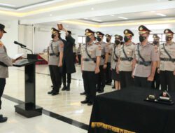 10 Perwira Polri Jajaran Polres Bogor Alami Pergeseran Jabatan