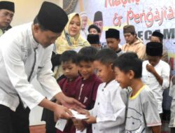Senyum Sumringah Anak-Anak Yatim Cigudeg di Acara Maulid Nabi