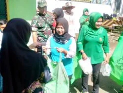 Ketika para Istri Tentara Belajar Persampahan di BSU Kenanga Babakan