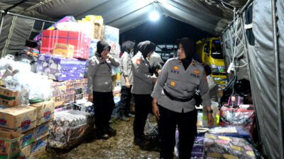 Bantuan Sosial Mengalir dari Polres Bogor Untuk Korban Gempa Cianjur 20