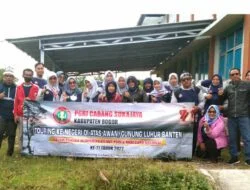 Ratusan Guru di Sukajaya Melancong Ke Negeri Diatas Awan Penertiban PETI