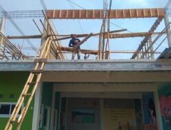 Dapat Banprov 52 Juta, Desa Pangkal Jaya Sulap Kantor Jadi Dua Lantai Desa Pangkal Jaya