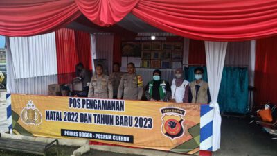 Jelang Natal dan Tahun Baru Polres Bogor Siapkan Posko
