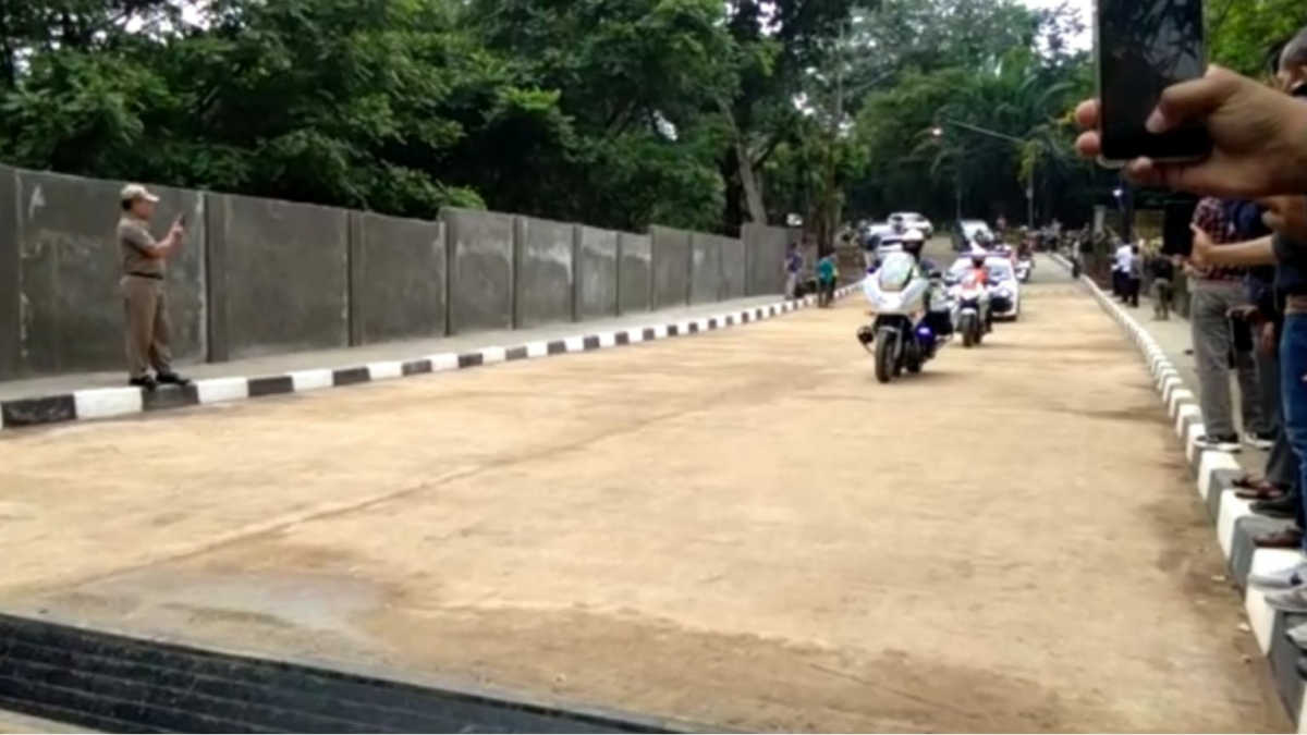 Jalan KH. TB. Muhammad Falak Sudah Bisa Dilalui Kendaraan KH