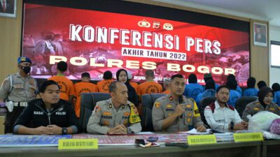 Polres Bogor Beberkan Keberhasilan Sepanjang Tahun 2022