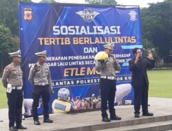 Satlantas Polresta Bogor Kota Gelar Sosialisasi Program ETLE Mobile