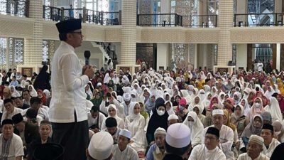Kado Awal Tahun, Masjid Agung Sudah Bisa Digunakan Untuk Beribadah