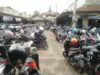 Parkir di Pasar Lama Cikarang,Bekasi