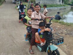 Serunya Bermain Sepeda Listrik Keliling Situ Cigudeg