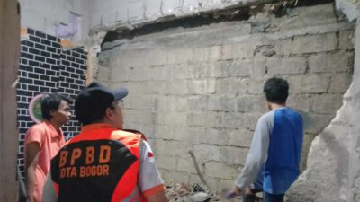 Tembok Rumah Warga Ambruk, 2 orang Luka-luka
