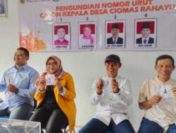 Ini 4 Calon Kades Ciomas Rahayu Sesuai Nomor Urut