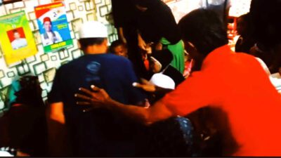Menang di Pilkades, Calon Petahana Desa Sukawening Menangis