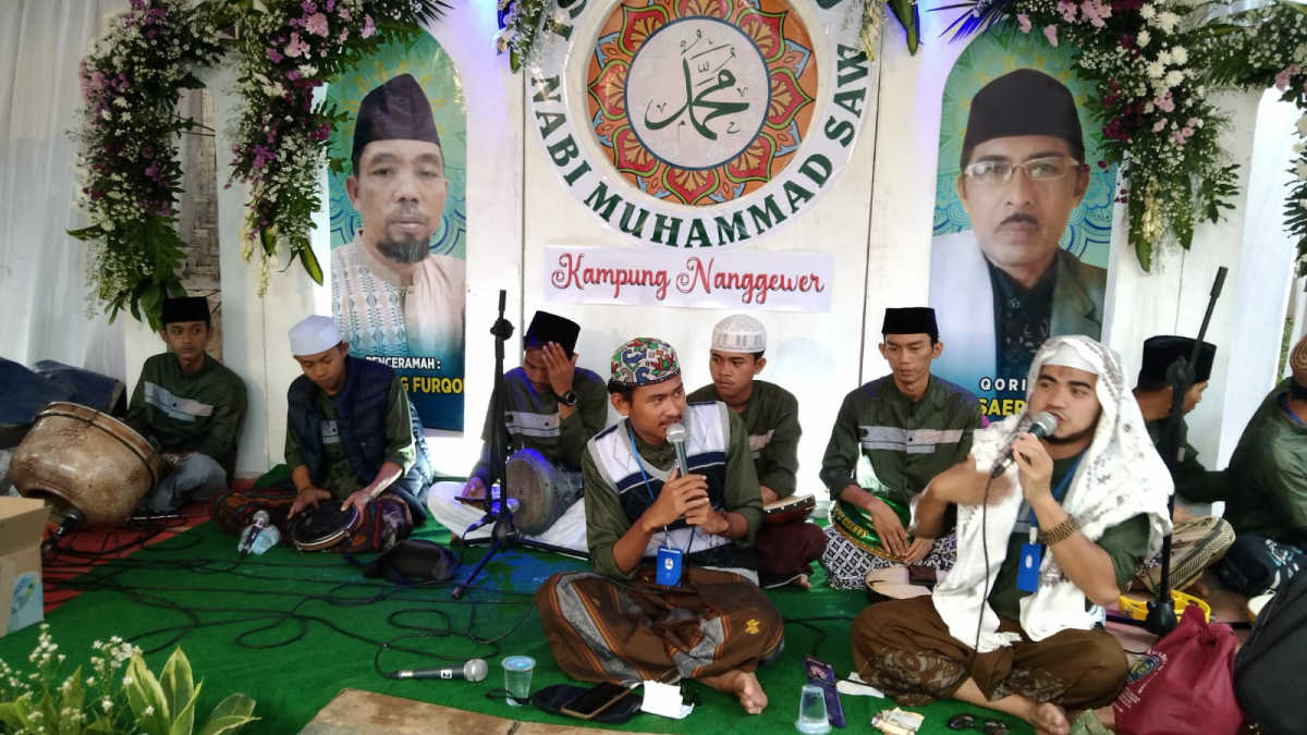 Meriah, Peringatan Isra Mikraj di Kampung Nanggewer Nanggung