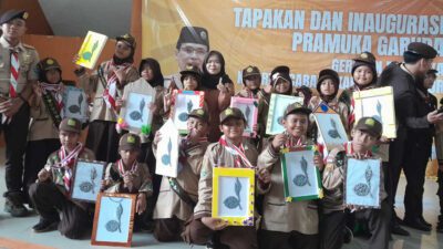 Keren, SDN Rancabungur 3 kembali Lahirkan 14 Siswa Pramuka Siaga Garuda
