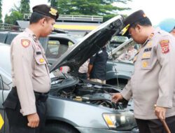 Operasi Ketupat Lodaya 2023, Kapolres Bogor Cek Kendaraan Pendukung