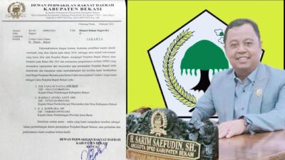 Usulan 3 Nama Penjabat Bupati Bekasi