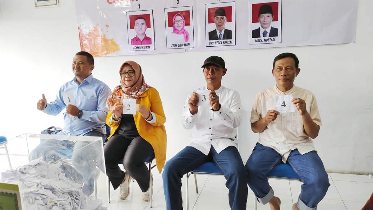 kandidat kades ciomas rahayu