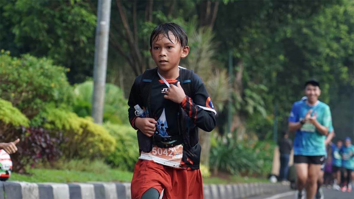 pelari cilik asal cimahi