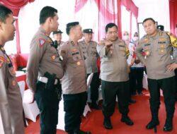 Tim Asistenti Polda Jabar Tinjau Pos Pam Ketupat Lodaya 2023 di Bogor