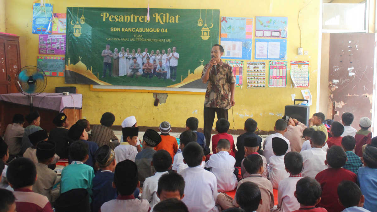 Gelar Sanlat, SDN Rancabungur 4 Bina Mental Spiritual Siswa