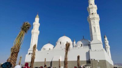 Pesona Keindahan Masjid Quba di Madinah