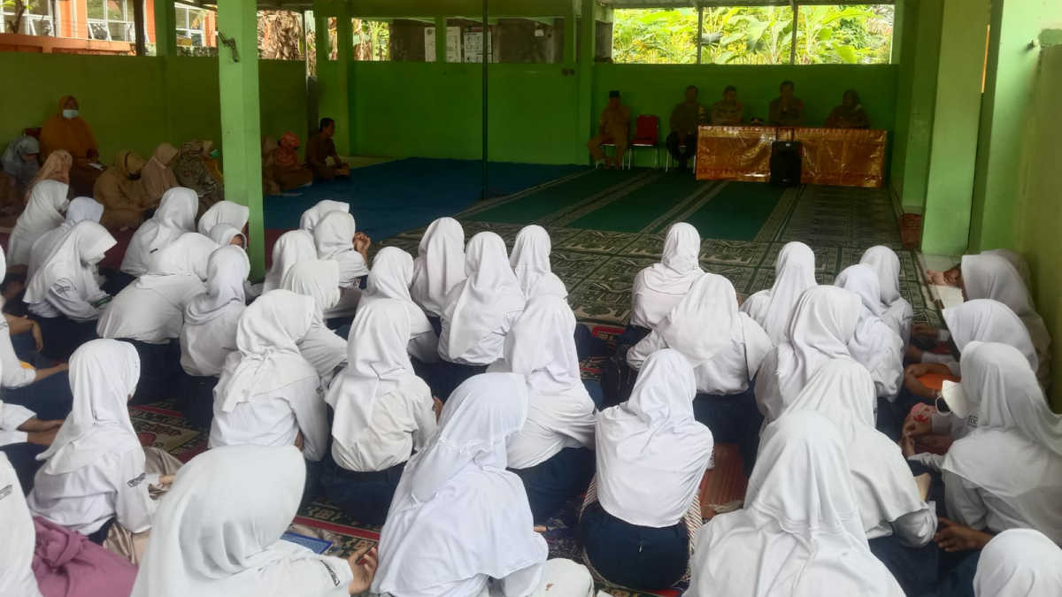 900 Pelajar SMP Negeri 19 Kota Bogor Ikuti Sanlat SMP Negeri 19.