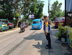 Pos Gatur Polsek Rancabungur Siaga 24 Jam Jelang Lebaran