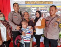 Pospam Polsek Cileungsi Pertemukan Anak dan Orang Tua yang Terpisah