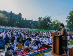 Ribuan Umat Islam Padati Taman Reinwardt Kebun Raya Bogor