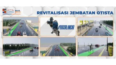 Catatan Sejarah, Pelebaran Jembatan Otista Kedua Kalinya