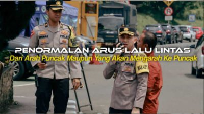 Polres Bogor Berlakukan Sistem Normal di Kawasan Puncak