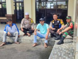Polsek Rancabungur Perkuat Kamtibmas Dalam Sinergitas TNI-Polri